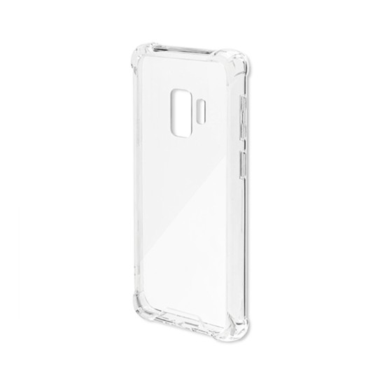 Funda de Silicona con Esquinas Duras para Samsung S9 Plus Transparente